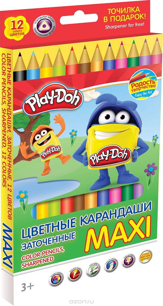 Play-Doh    Maxi 12 