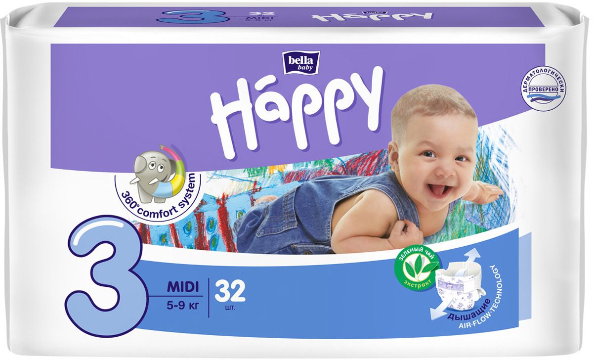  Bella baby Happy,  Midi 3 (5-9 ), 32 