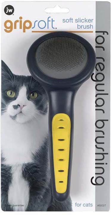    J.W. Grip Soft Cat Slicker Brush, JW65027
